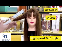 Εύκολο κάλυψη 25 mm βαρέλι κάλυψη μαλλιών με κεραμικά επικαλυμμένα πλάκες