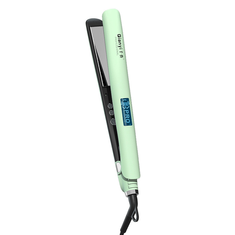 150-230 μοίρες 60W LED οθόνη PTC Silver Fast Heating Curling Straightening Hair Straightener