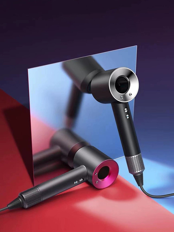 Ροζ Κόκκινο Επαγγελματικό ταξιδιωτικό στεγνωτήρα φυσήματος Προσαρμόσιμο χρώμα για οικιακό