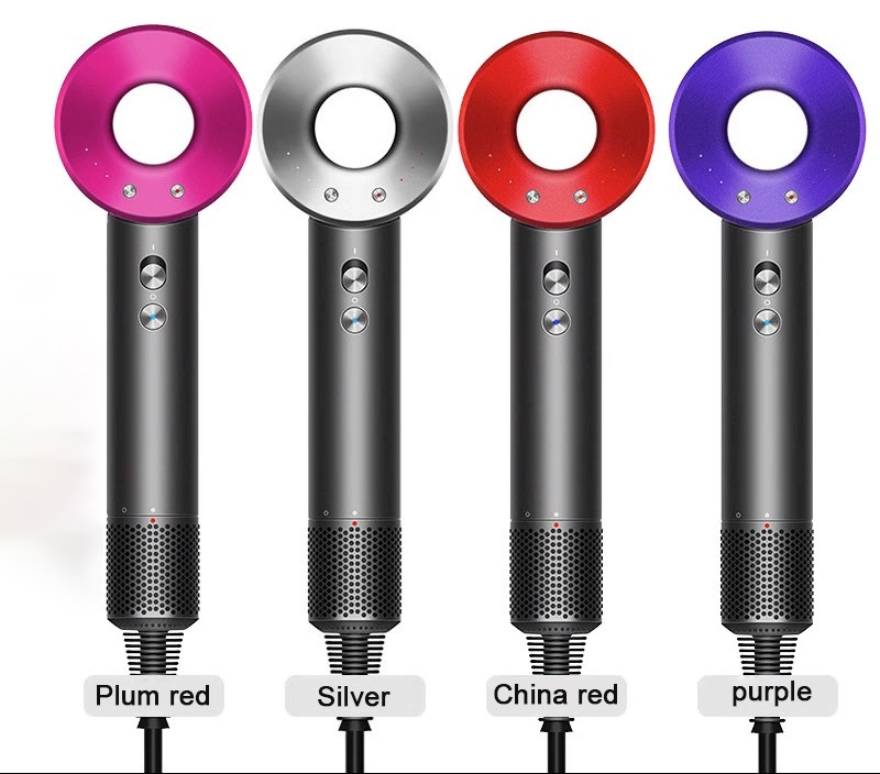 Ροζ Κόκκινο Επαγγελματικό ταξιδιωτικό στεγνωτήρα φυσήματος Προσαρμόσιμο χρώμα για οικιακό