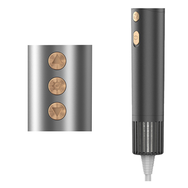 1600W 1800W Επαγγελματικό στεγνωτήρα μαλλιών LCD οθόνη υψηλής ταχύτητας Brushless Motor Stepless ρυθμιζόμενη θερμοκρασία