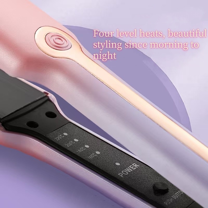Γρήγορη θέρμανση ευρυδιάστατο hair straightener με PTC κεραμική τεχνολογία 160C 180C 200C 220C