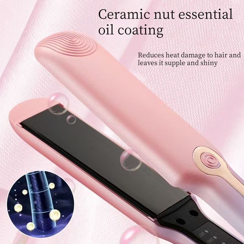 Γρήγορη θέρμανση ευρυδιάστατο hair straightener με PTC κεραμική τεχνολογία 160C 180C 200C 220C