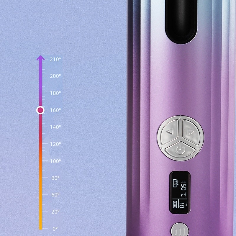Ανανεώσιμο ασύρματο αυτόματο μαλλί Mini USB φορητό γρήγορη θέρμανση Big Waver μαλλί κυλίνδρους Styler