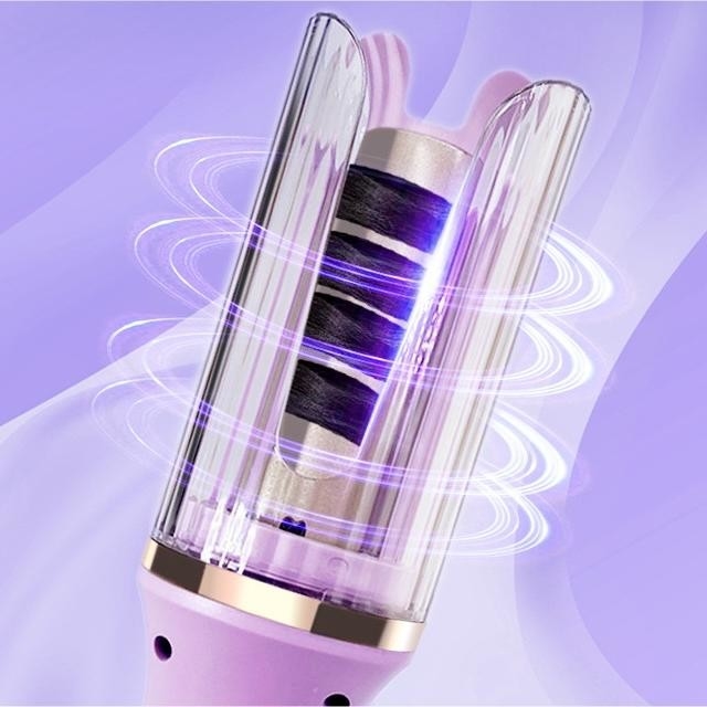50W αυτόματη μαλλιά curler PTC γρήγορη θέρμανση τουρμαλίνη κεραμική ραβδί με αντικαύση προστασία χρονόμετρο υπενθύμιση
