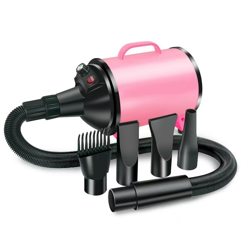 Μεγάλη ισχύς 2100W στεγνωτήρας μαλλιών για κατοικίδια ζώα χαμηλό θόρυβο εξοπλισμός περιποίησης κατοικίδιων ζώων ρυθμισμός ταχύτητας ανέμου χωρίς βήματα