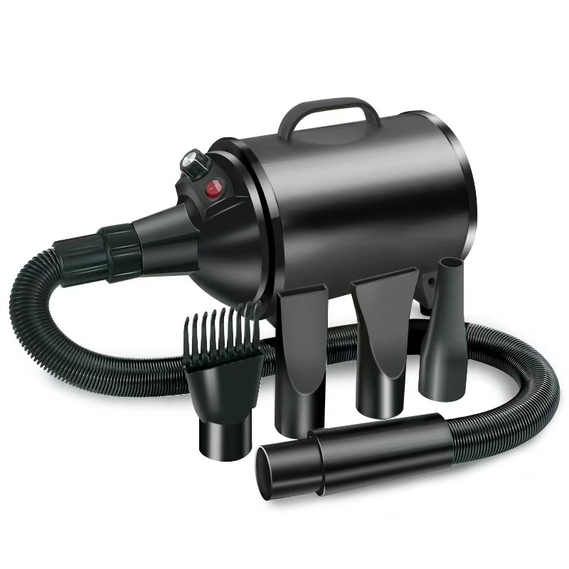 Μεγάλη ισχύς 2100W στεγνωτήρας μαλλιών για κατοικίδια ζώα χαμηλό θόρυβο εξοπλισμός περιποίησης κατοικίδιων ζώων ρυθμισμός ταχύτητας ανέμου χωρίς βήματα