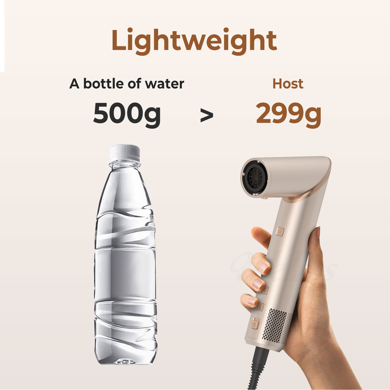 Ψυχρό 4 Gear 8 σε 1 Hair Styler 110 000 RPM ταχύτητα αρνητικό ιόνιο στεγνωτήρα μαλλιών αυτόματο κάλυψη σίδηρο Volumizer Straightener